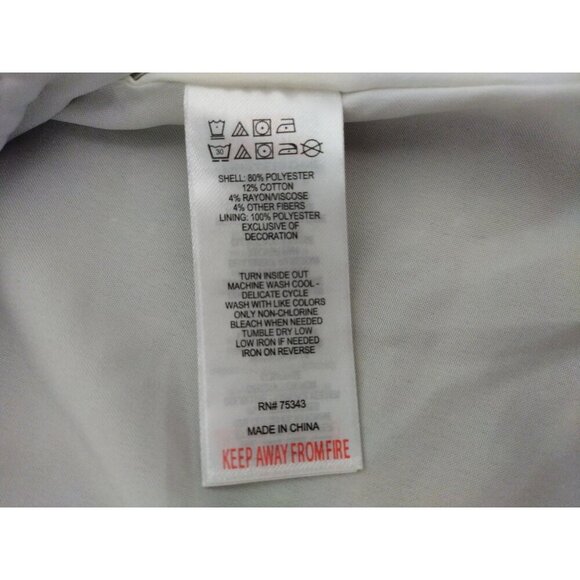 Rachel Zoe Toddler Girls Tweed A-Line Dress W/ Bow & Gold Button Accents Size 2T - Picture 4 of 9